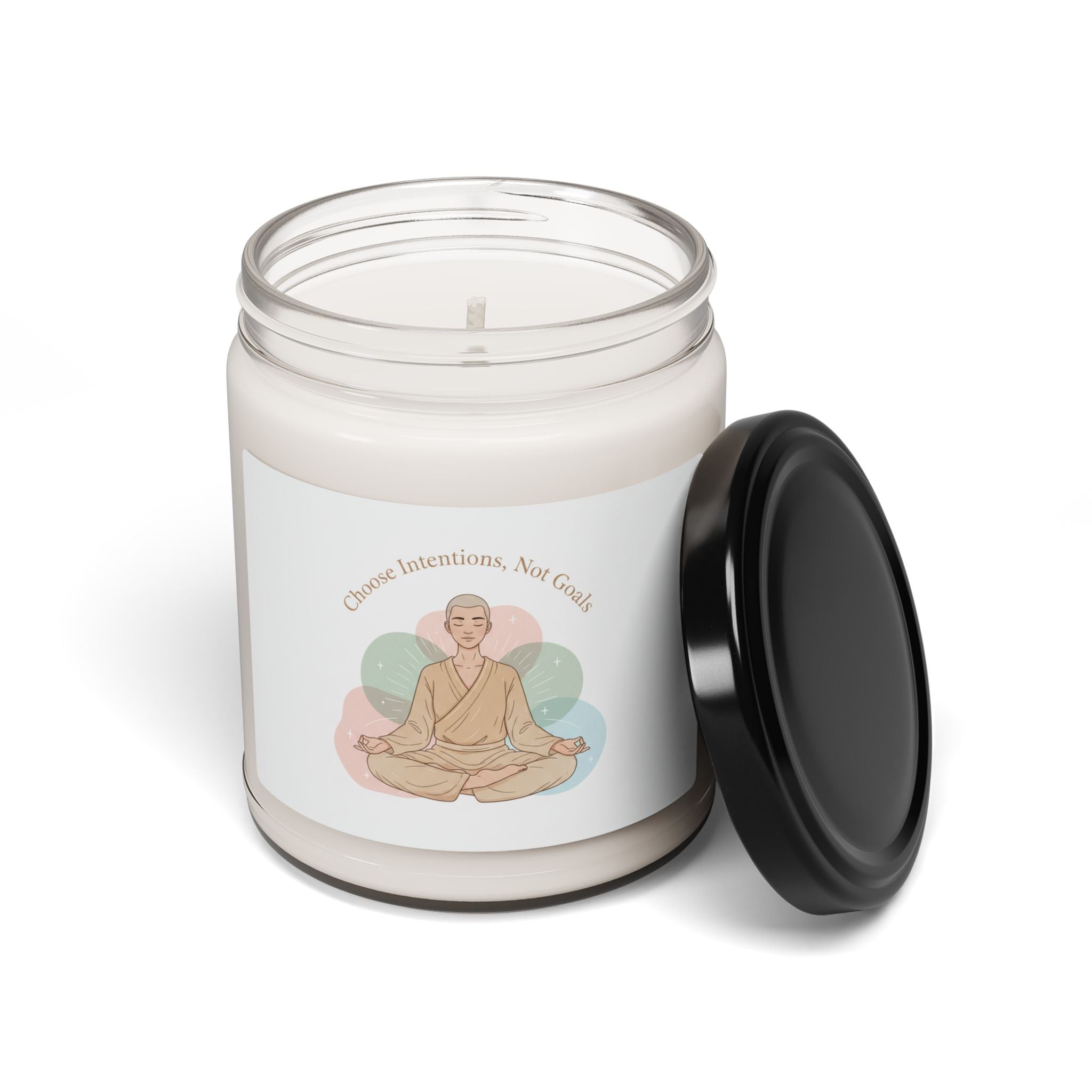 Intentions Shine Soy Candle — 9oz Scented Candle for Calm, New Year Reflection
