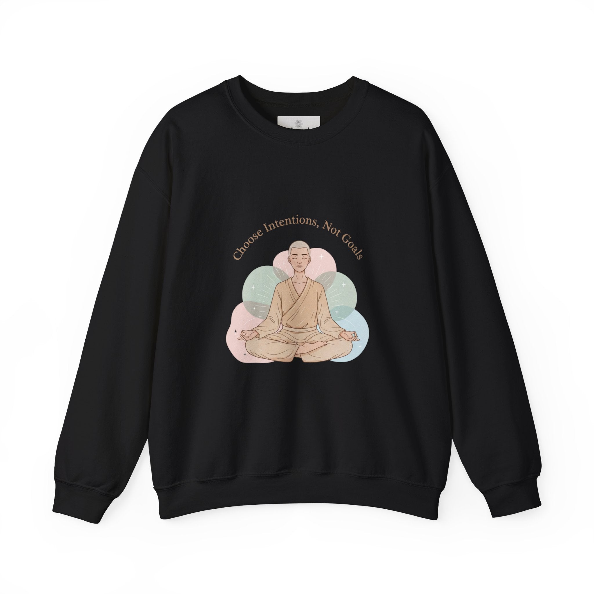 Intentional New Year Crewneck Sweatshirt — Achievable Goals Cozy Sweatshirt