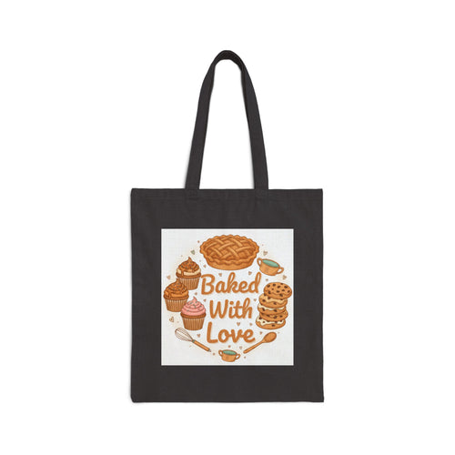 Baker’s Canvas Tote Bag — “Bake All Your Things” Reusable Grocery & Bakery Bag