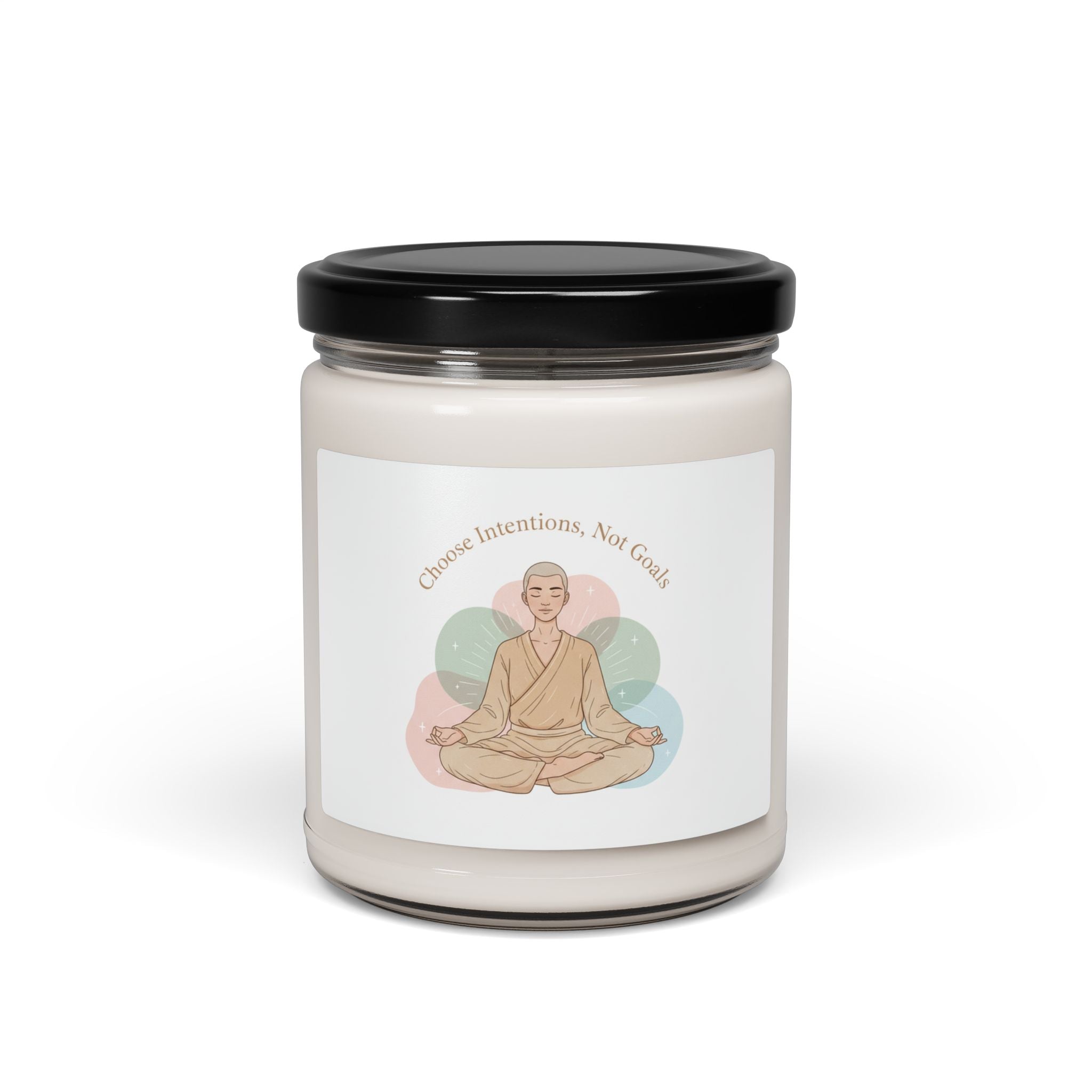 Intentions Shine Soy Candle — 9oz Scented Candle for Calm, New Year Reflection